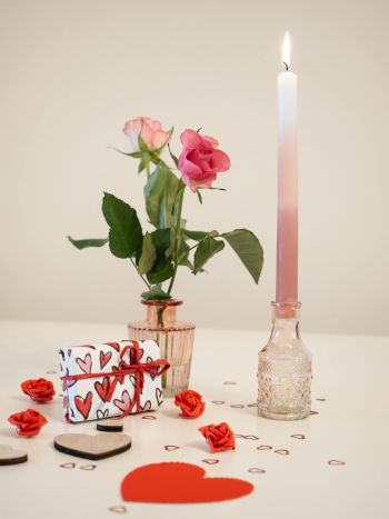 Nến, trang trí, valentine - Walls.io 2