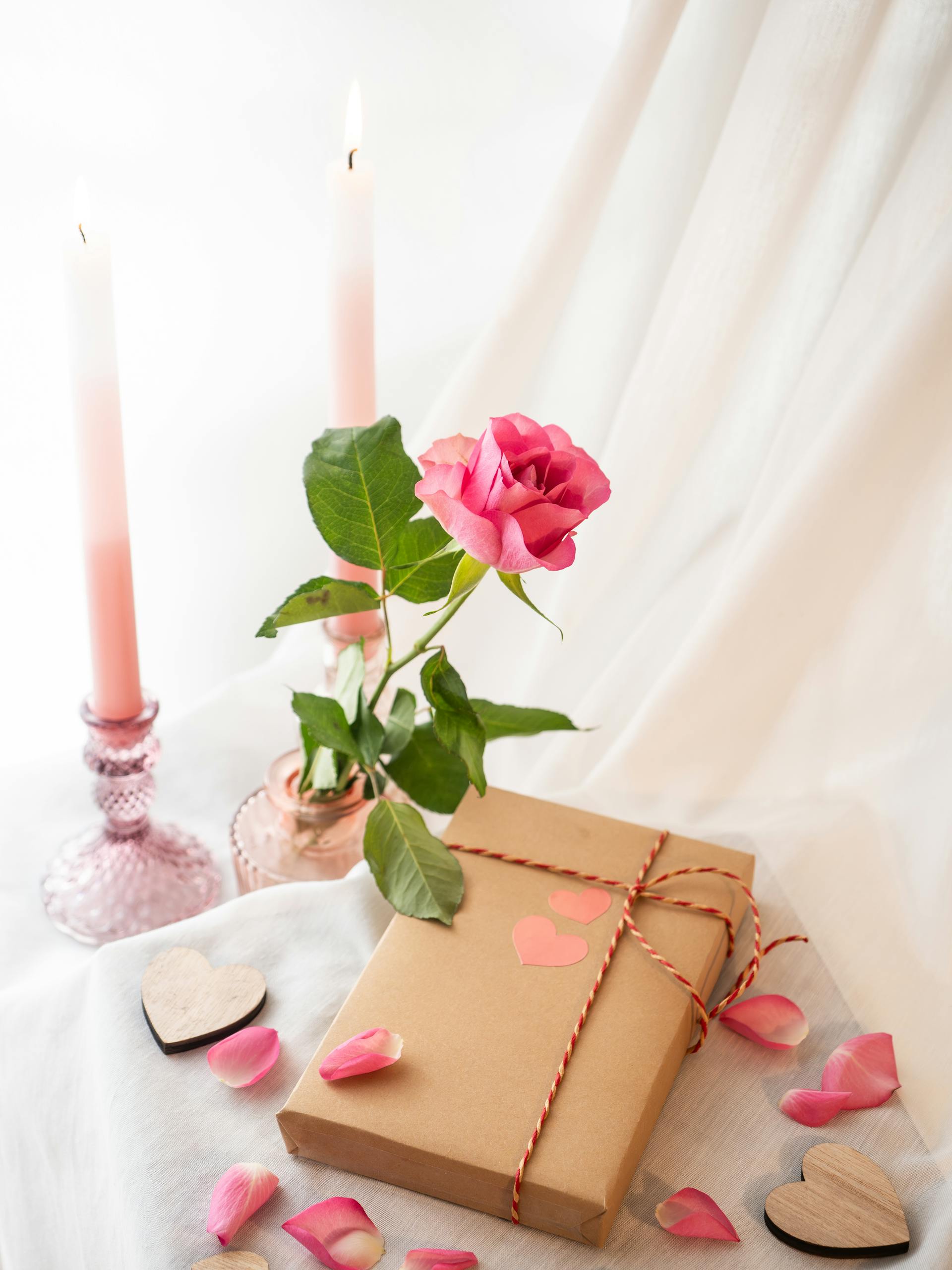 Nến, trang trí, valentine - Walls.io 8