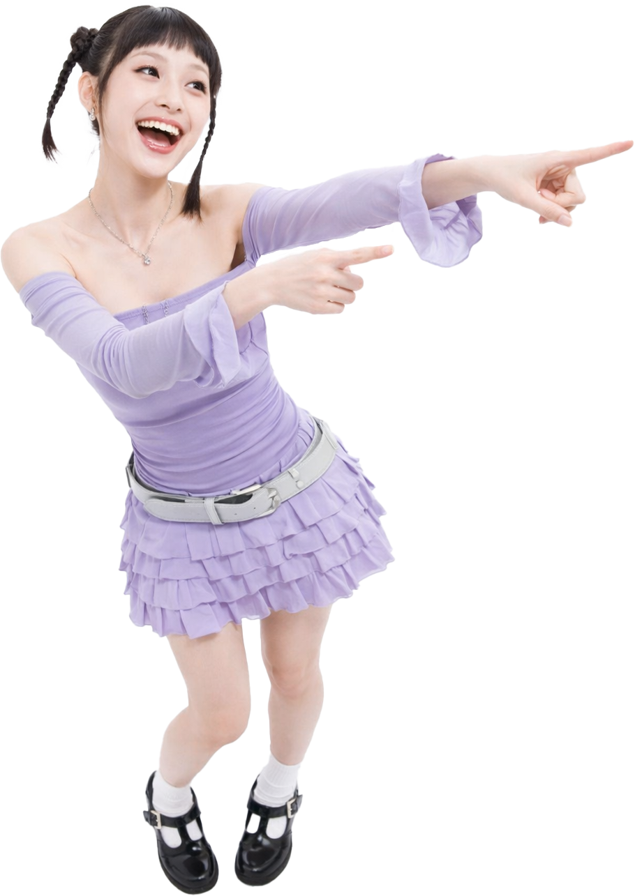 Cô gái, vui tươi