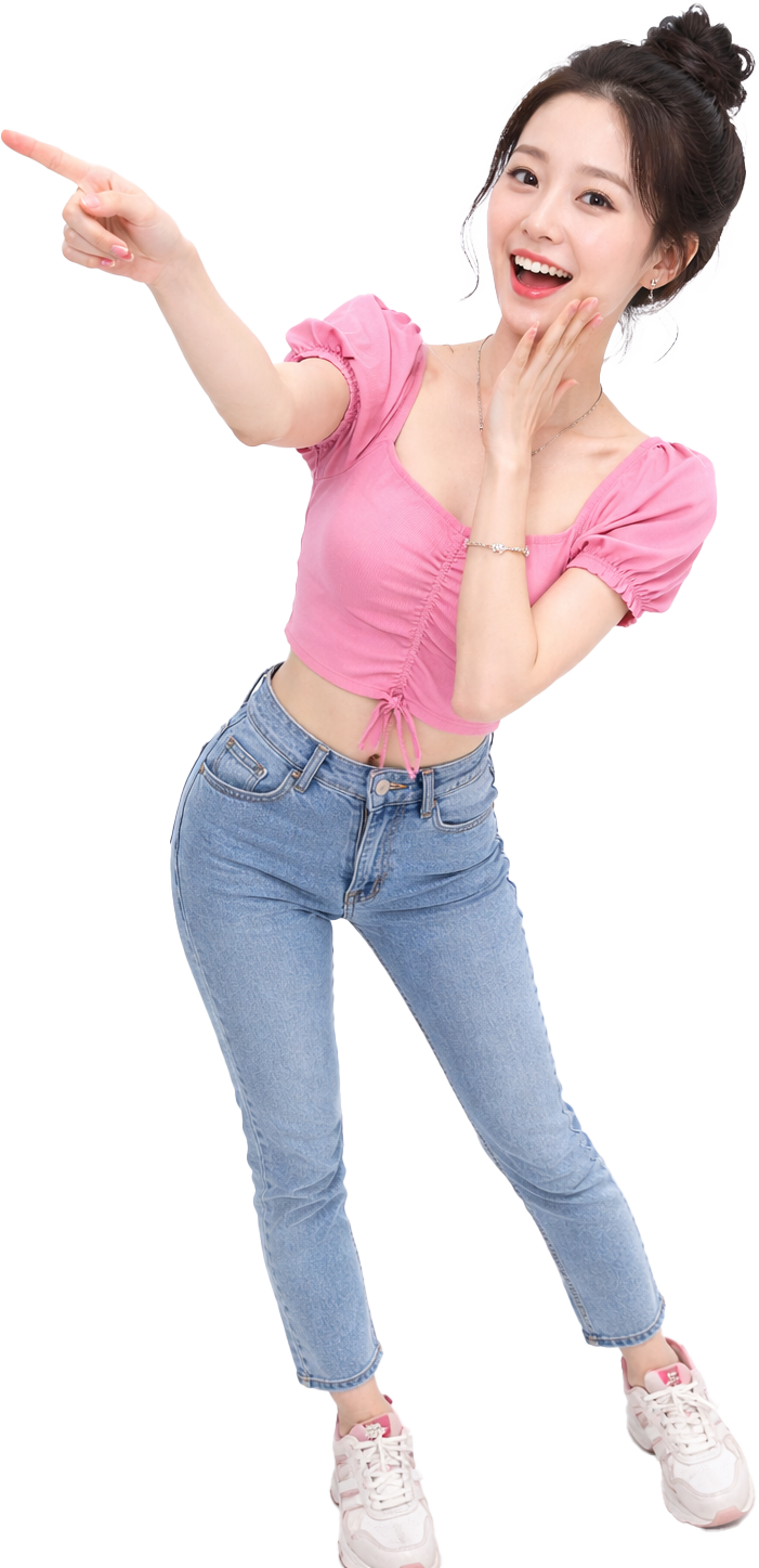 Cô gái, vui tươi 2