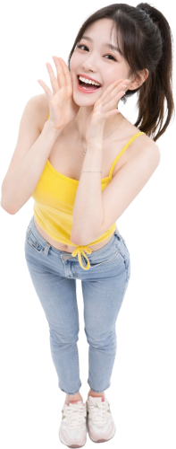 Cô gái, vui tươi 3