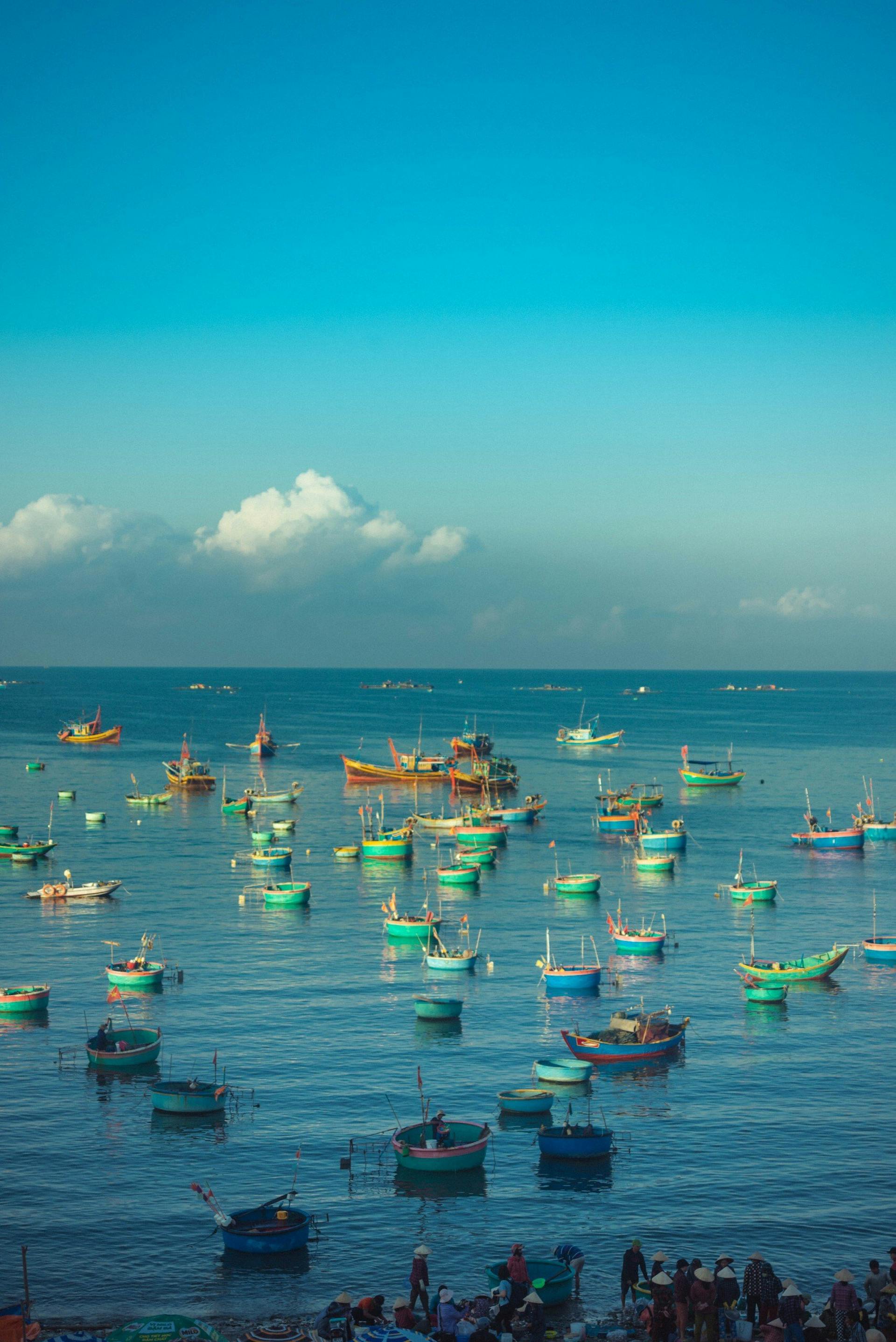 Biển, thuyền thúng - Bảo Huỳnh 5