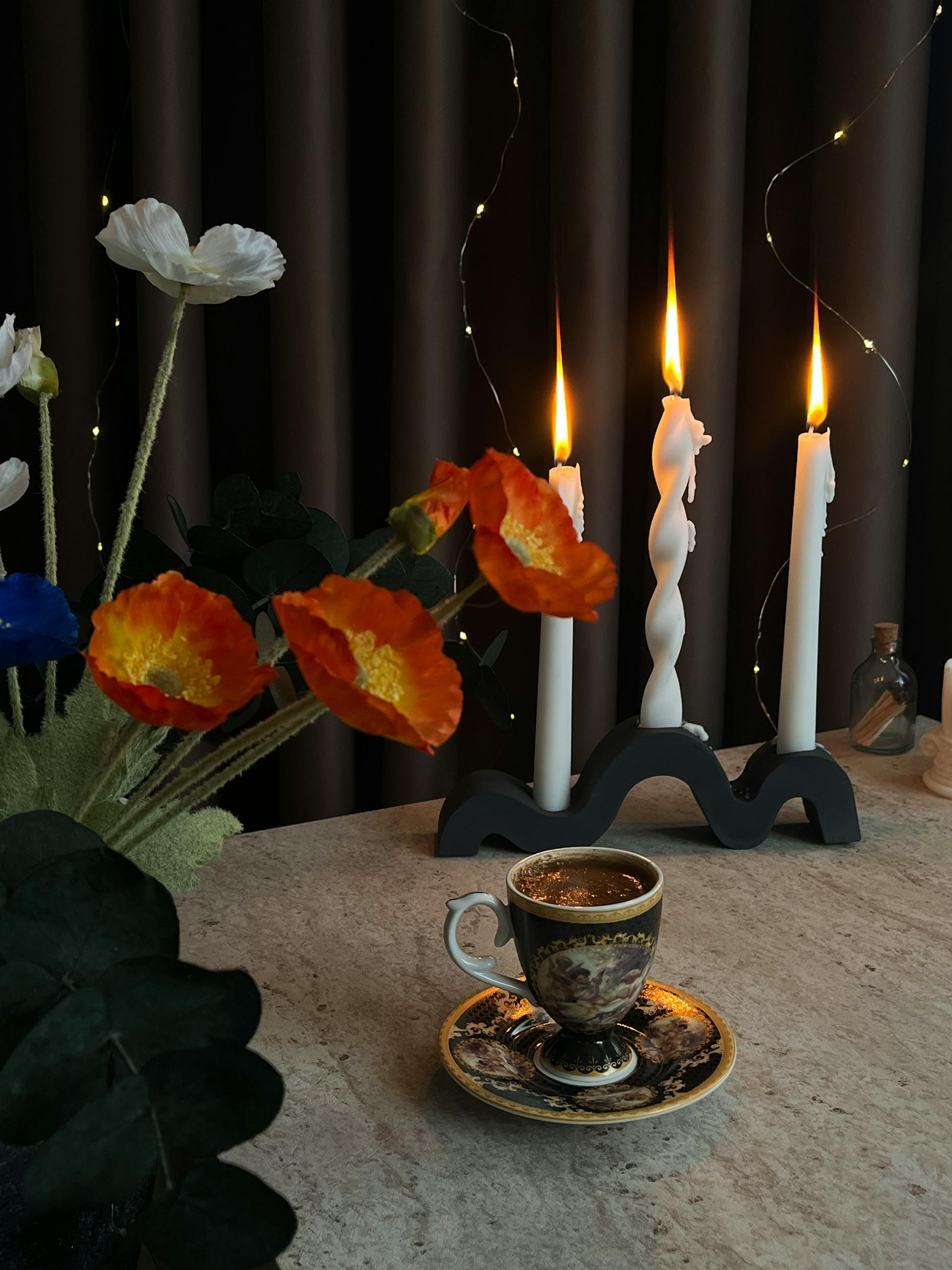 Cà phê, nến -şule 21