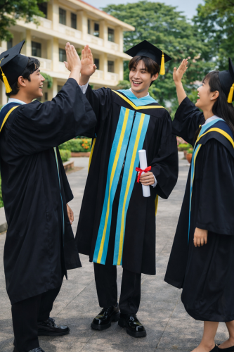Chàng trai, cô gái, tốt nghiệp 2