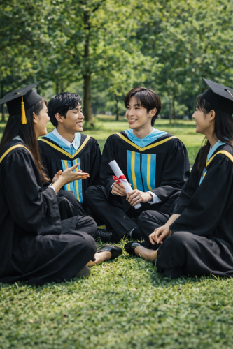 Chàng trai, cô gái, tốt nghiệp 4