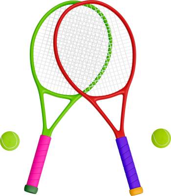 Vợt, bóng tenis