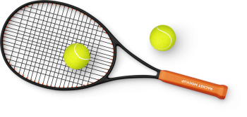 Vợt, bóng tenis