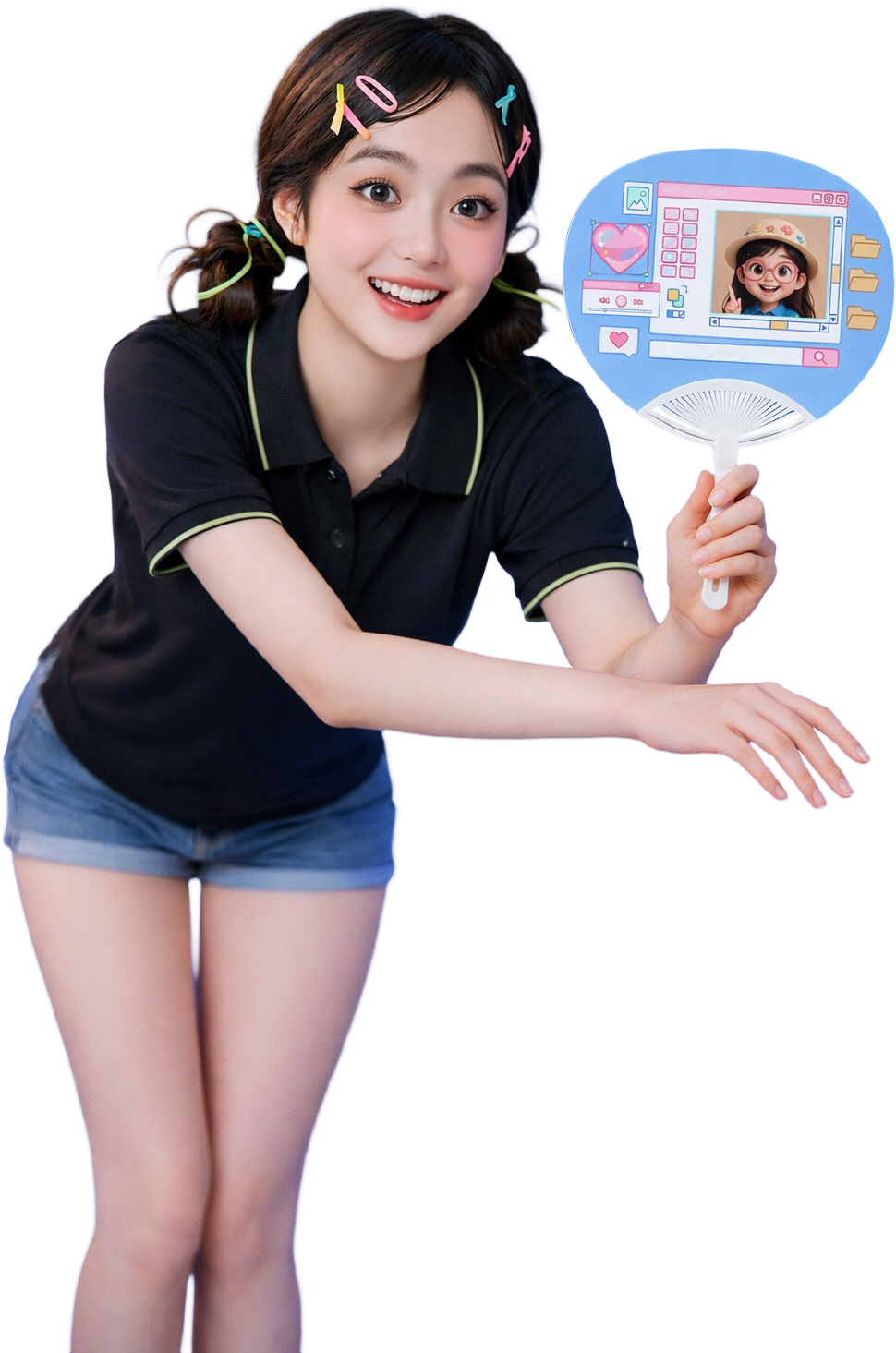 Cô gái, vui vẻ 1