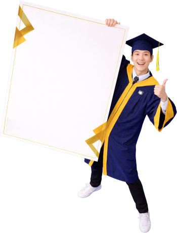 Chàng trai, cầm tờ giấy 2