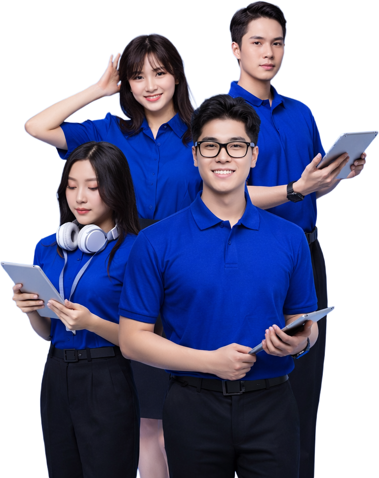 Nhân viên, tạo dáng 1