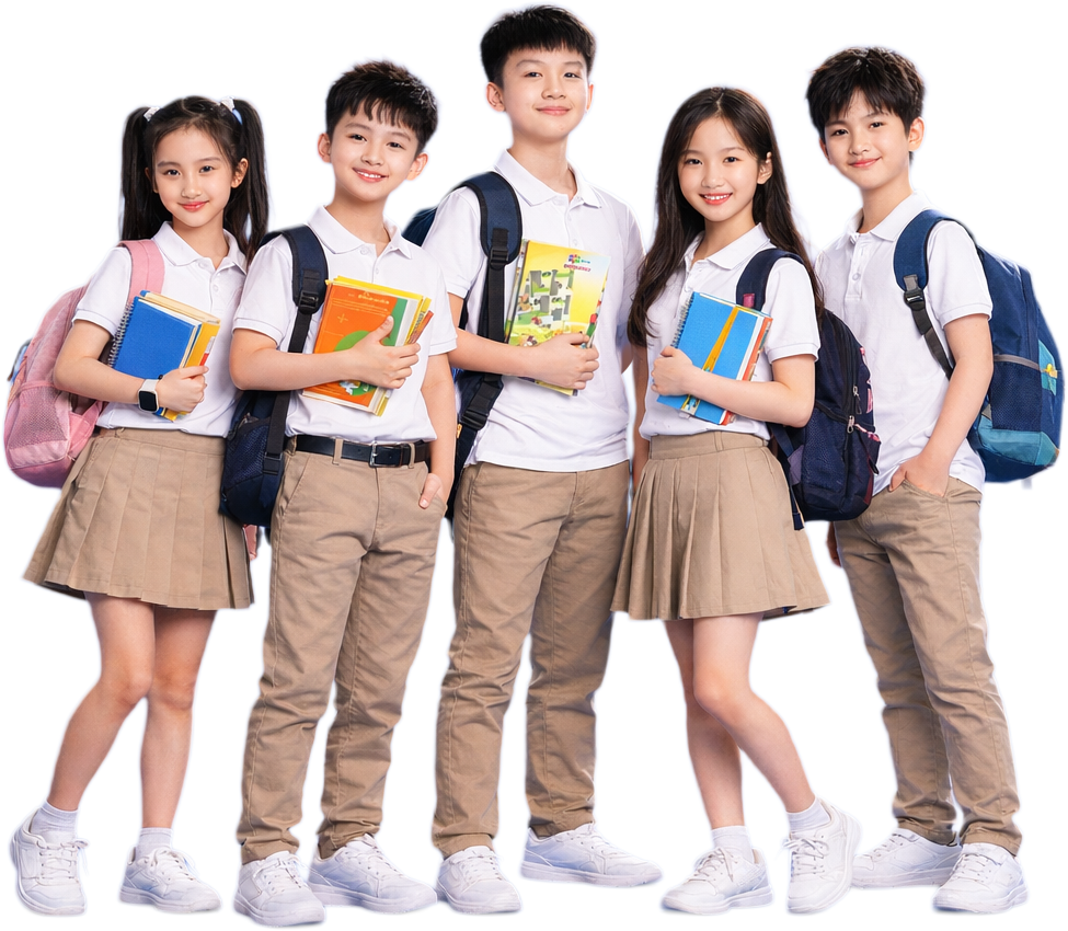 Cậu bé, cô bé, học sinh 1