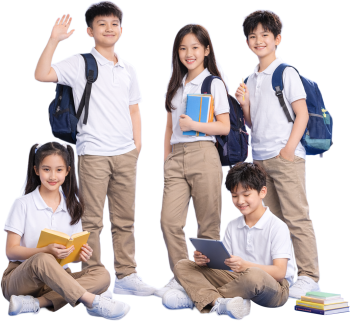 Cậu bé, cô bé, học sinh