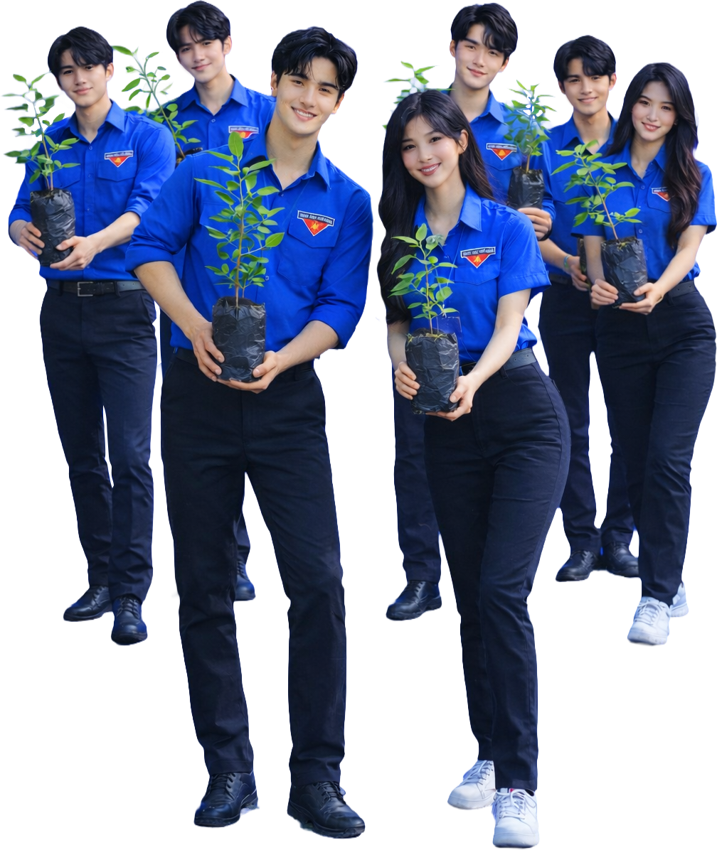 Chàng trai, cô gái, đoàn thanh niên 4
