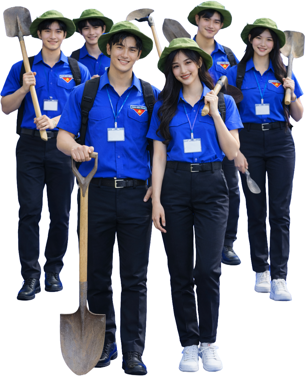 Chàng trai, cô gái, đoàn thanh niên 5