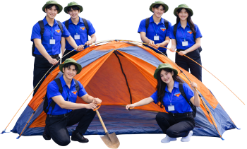 Chàng trai, cô gái, đoàn thanh niên
