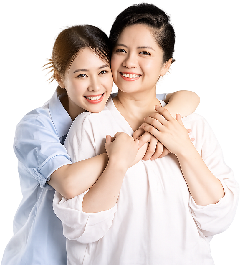 Gia đình, mẹ và con gái