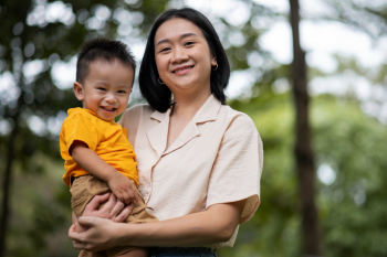 Mẹ và bé, vui vẻ 9