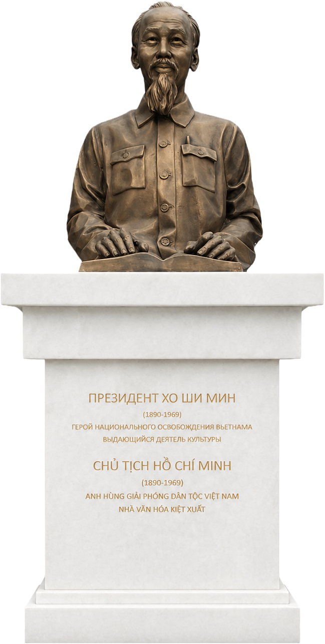 Chủ tịch Hồ Chí Minh, tượng 3