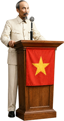 Chủ tịch Hồ Chí Minh, phát biểu