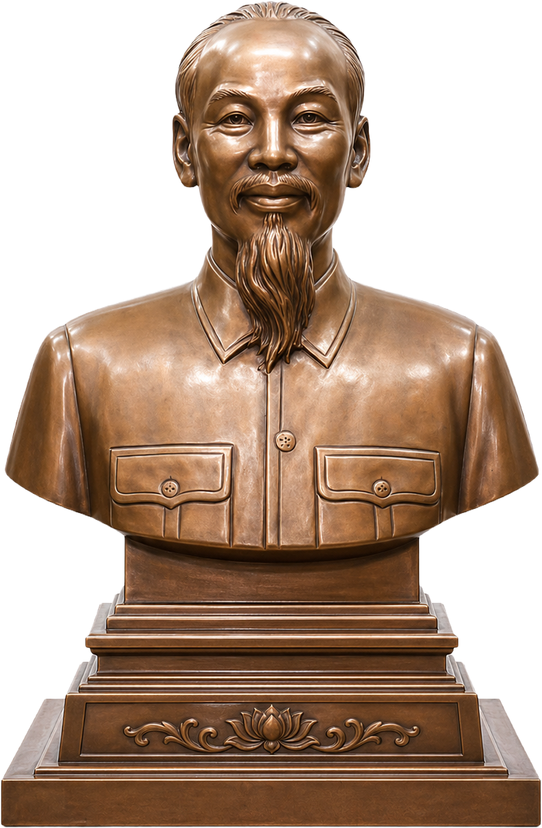 Chủ tịch Hồ Chí Minh, tượng