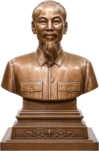Chủ tịch Hồ Chí Minh, tượng