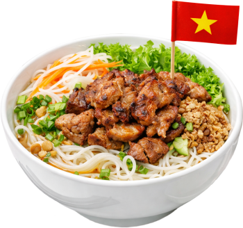 Món ngon, bún thịt nướng