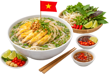 Món ngon, bún gà