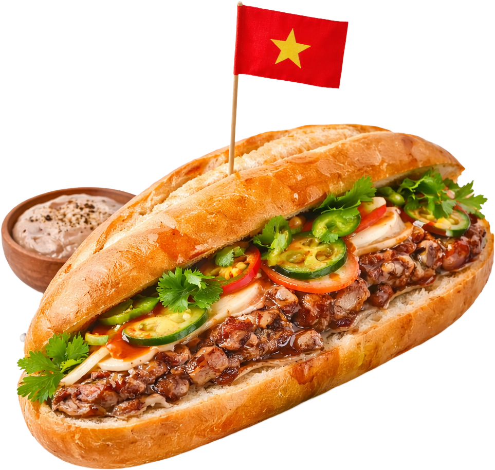 Món ngon, bánh mì