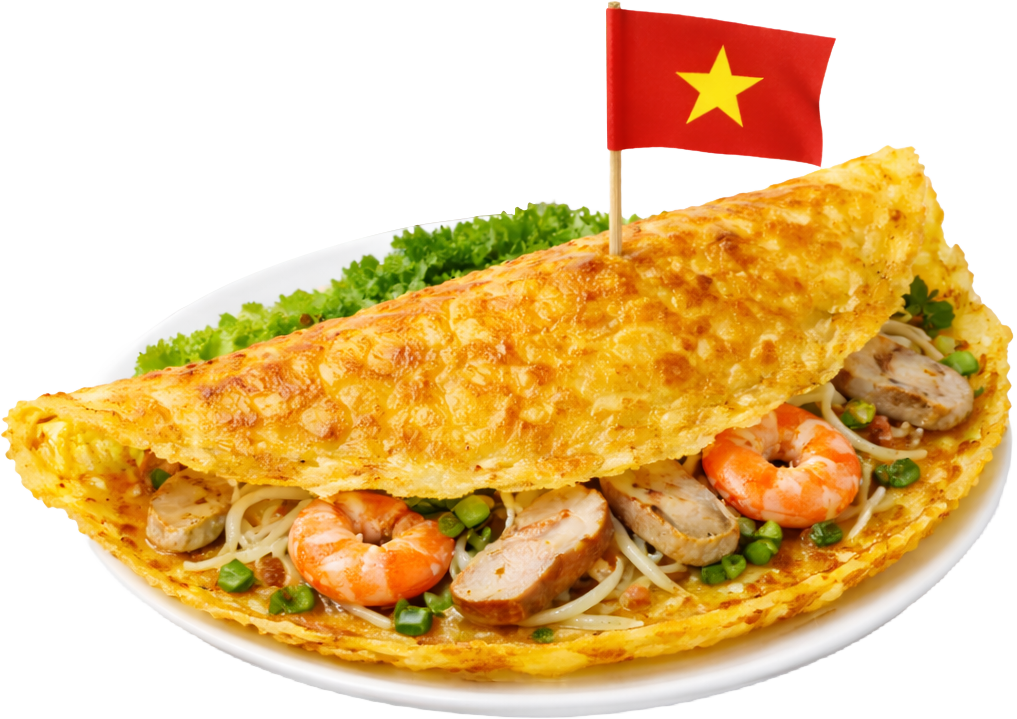 Món ngon, bánh xèo