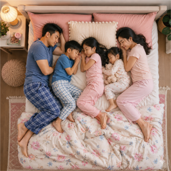 Gia đình, ngủ ngon 7