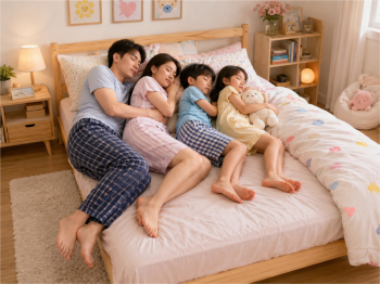 Gia đình, ngủ ngon 14