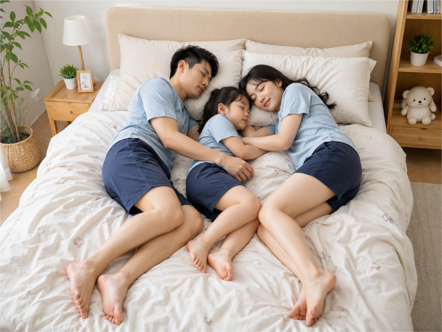 Gia đình, ngủ ngon 11
