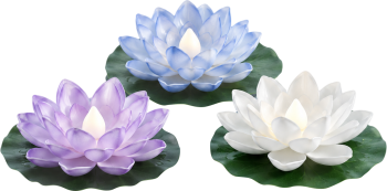 Đèn hoa sen, đèn nổi 4