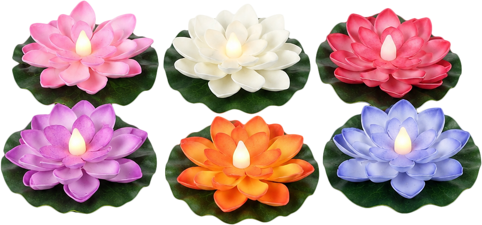 Đèn hoa sen, đèn nổi 3