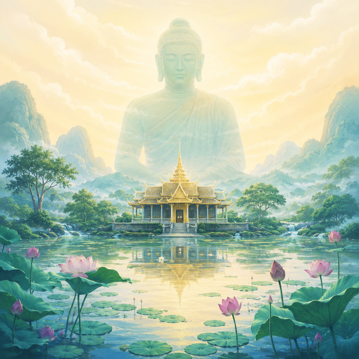 Chùa, bóng ảnh Phật 6