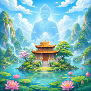 Chùa, bóng ảnh Phật 9