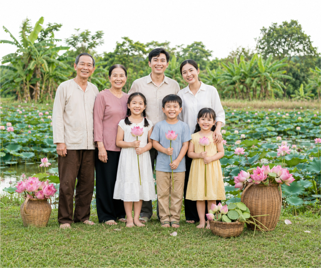 Gia đình, vui vẻ 229