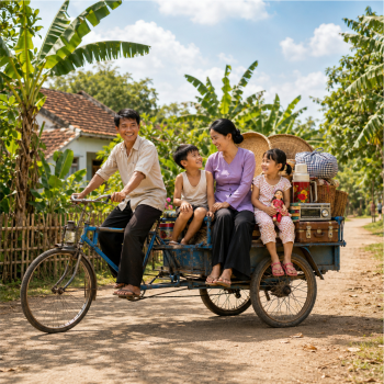Gia đình, dọn nhà 3
