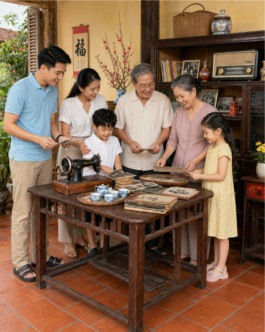 Gia đình, vui vẻ 216