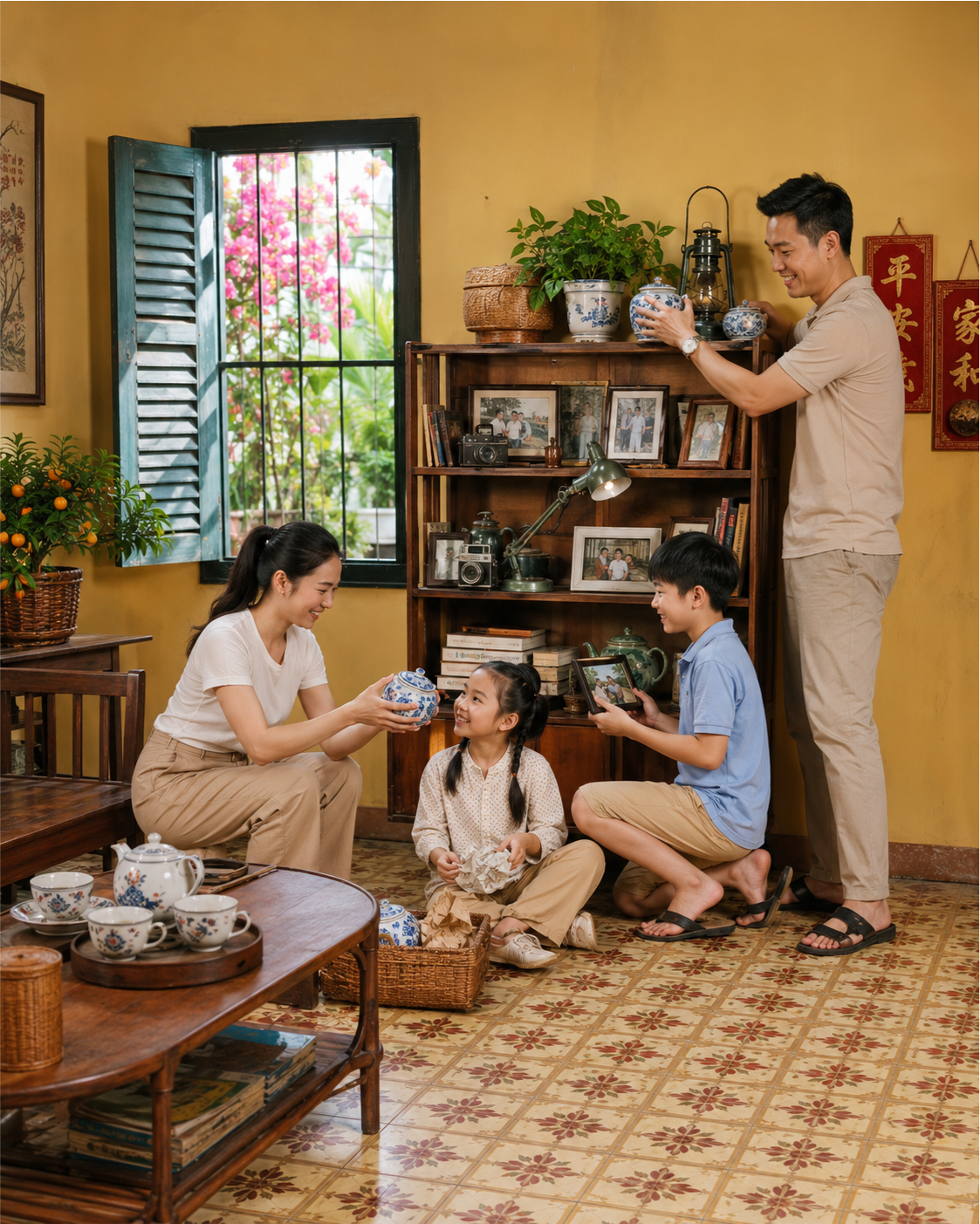 Gia đình, vui vẻ 219