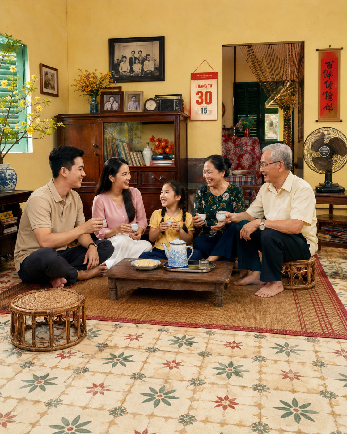 Gia đình, vui vẻ 220