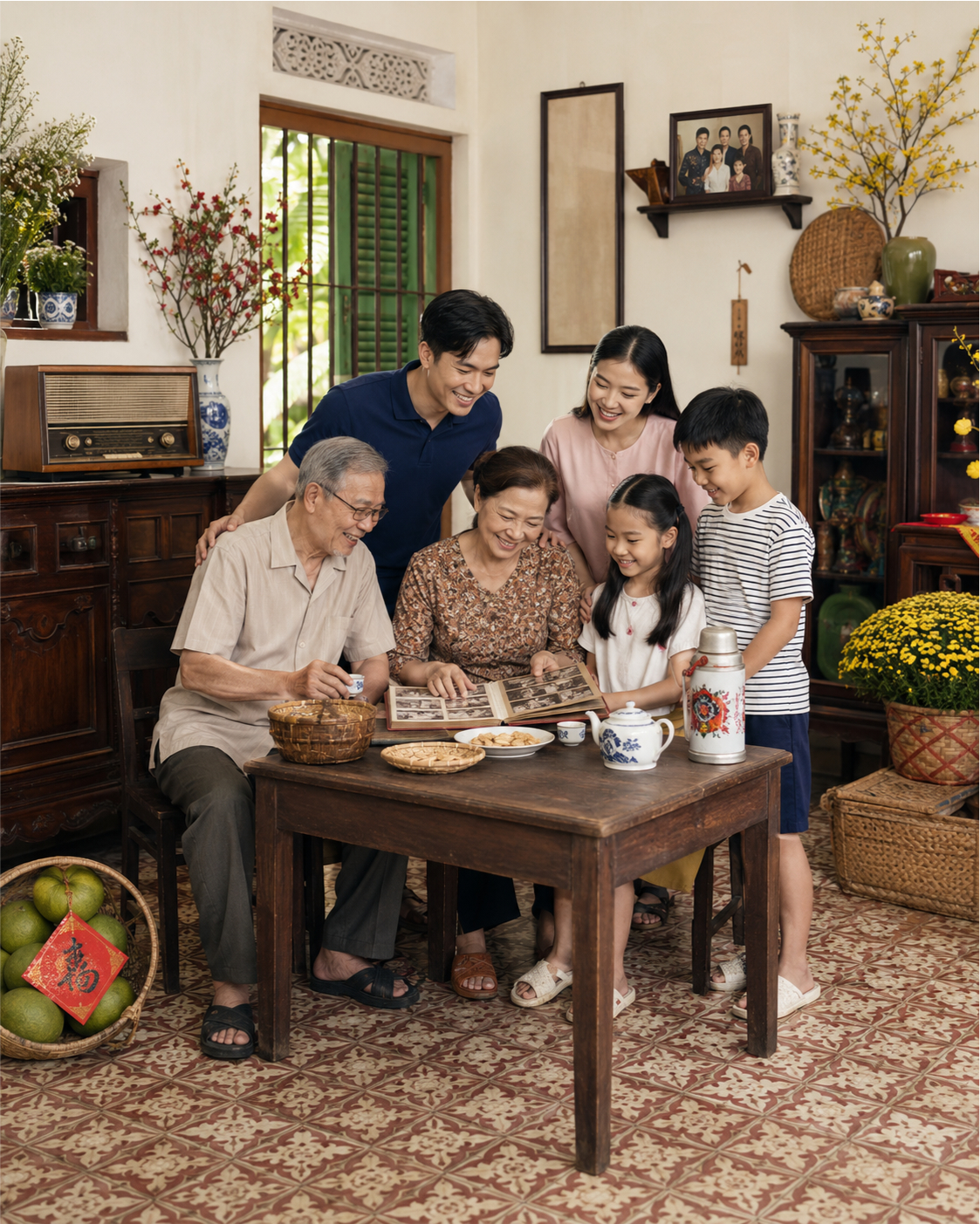 Gia đình, vui vẻ 221