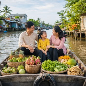Gia đình, đi thuyền 12