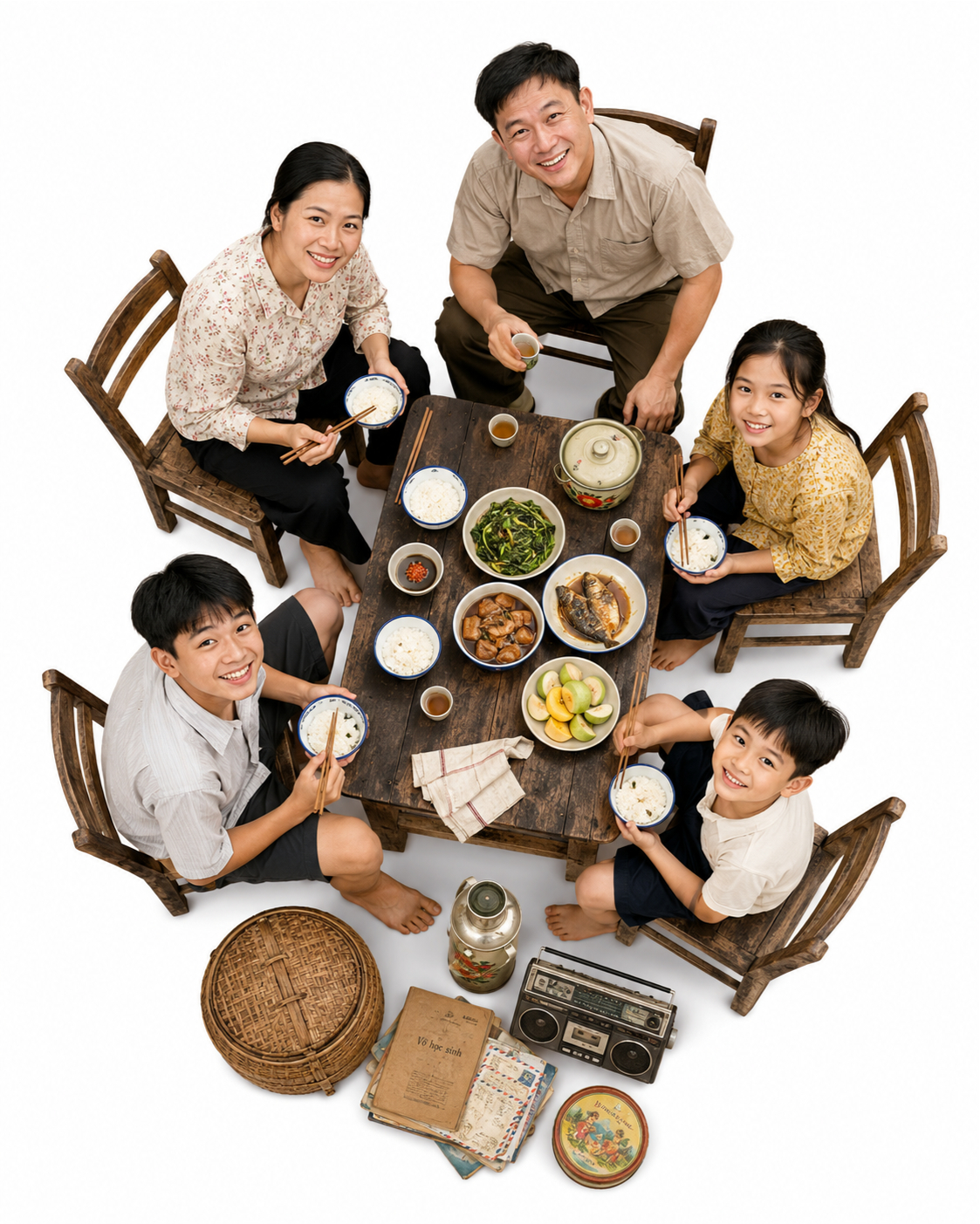 Gia đình, dùng bữa 2