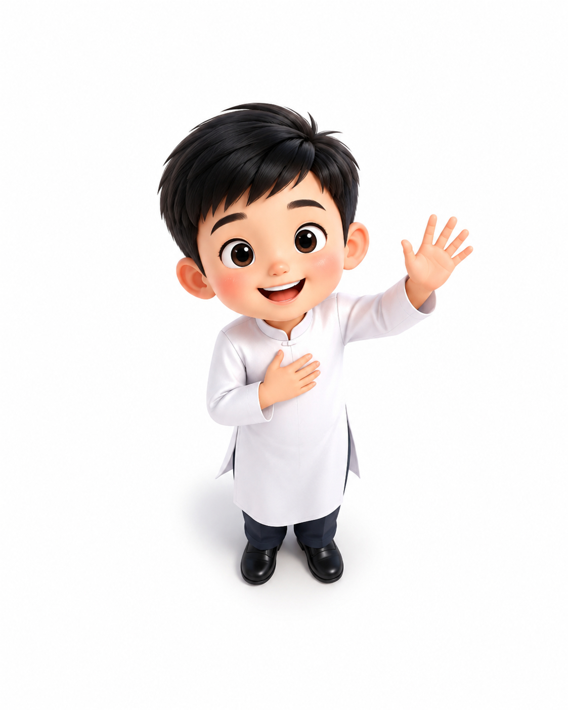 Cậu bé, vui vẻ 17