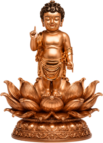 Tượng bé Siddhartha Gautama, phật đản sanh