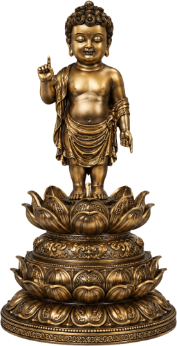 Tượng bé Siddhartha Gautama, phật đản sanh 13