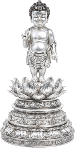 Tượng bé Siddhartha Gautama, phật đản sanh 15