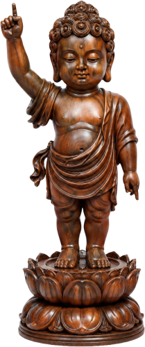 Tượng bé Siddhartha Gautama, phật đản sanh 12