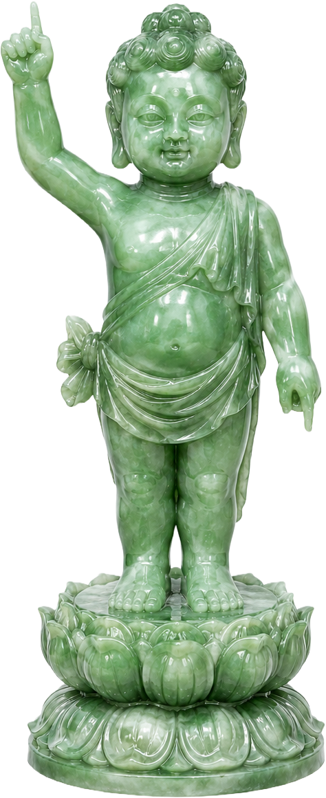 Tượng bé Siddhartha Gautama, phật đản sanh 1